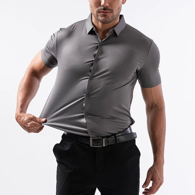 Slim Fit Stretch Dress Shirt
